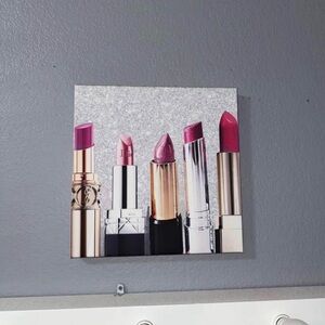 Designer Lipstick Picture Canvas